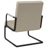 Chaise cantilever Gris clair Similicuir 