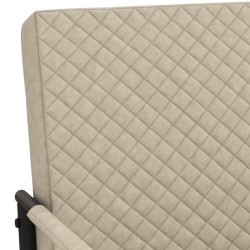 Chaise cantilever Gris clair Similicuir 