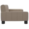 Lit pour chien cappuccino 70x45x30 cm similicuir 