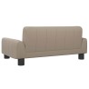 Lit pour chien cappuccino 70x45x30 cm similicuir 