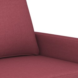 Fauteuil Rouge bordeaux 60 cm Tissu 