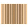 Tissu de remplacement pour auvent rayures multicolores 5x3,5 m 