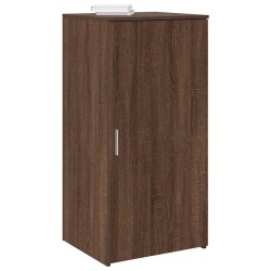 Armoire de rangement chêne brun 50x45x103,5cm bois d'ingénierie 
