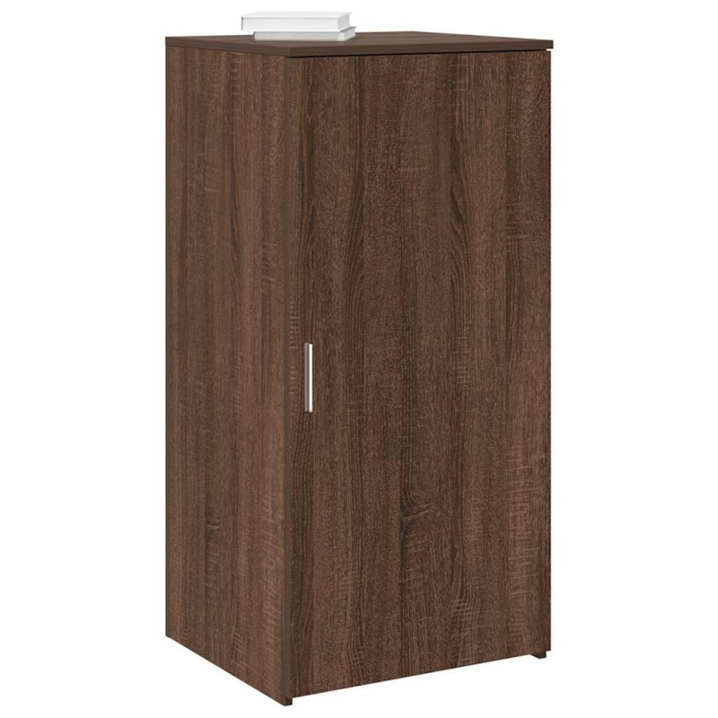 Armoire de rangement chêne brun 50x45x103,5cm bois d'ingénierie 