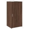 Armoire de rangement chêne brun 50x45x103,5cm bois d'ingénierie 