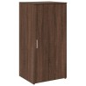 Armoire de rangement chêne brun 50x45x103,5cm bois d'ingénierie 