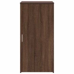 Armoire de rangement chêne brun 50x45x103,5cm bois d'ingénierie 