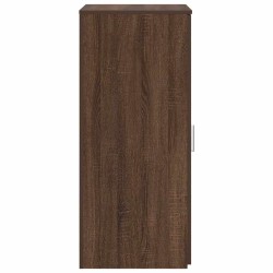 Armoire de rangement chêne brun 50x45x103,5cm bois d'ingénierie 