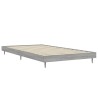 Cadre de lit sans matelas sonoma gris 100x200 cm 