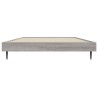 Cadre de lit sans matelas sonoma gris 100x200 cm 