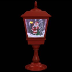 Lampe de piédestal de Noël avec Père Noël 64 cm LED 