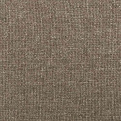 Matelas à ressorts ensachés pour enfants taupe 80x160 cm tissu 
