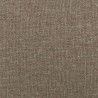 Matelas à ressorts ensachés pour enfants taupe 80x160 cm tissu 