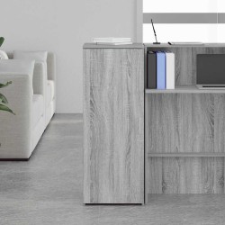 Armoire de rangement sonoma gris 40x45x103,5 cm bois ingénierie 