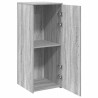 Armoire de rangement sonoma gris 40x45x103,5 cm bois ingénierie 