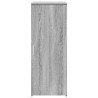 Armoire de rangement sonoma gris 40x45x103,5 cm bois ingénierie 