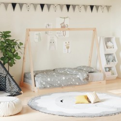 Cadre de lit pour enfant 80x160 cm bois de pin massif 