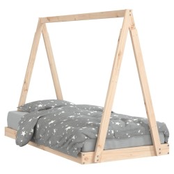 Cadre de lit pour enfant 80x160 cm bois de pin massif 