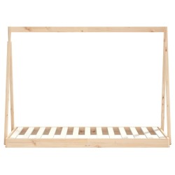 Cadre de lit pour enfant 80x160 cm bois de pin massif 