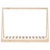 Cadre de lit pour enfant 80x160 cm bois de pin massif 