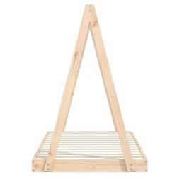 Cadre de lit pour enfant 80x160 cm bois de pin massif 