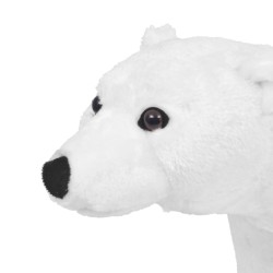 Jouet en peluche Ours polaire Blanc XXL 