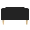 Table basse noir 103,5x60x35 cm bois d'ingénierie 