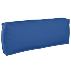 Ensemble de 2 coussins sur palette Bleu royal Tissu Oxford 