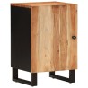 Armoire de salle de bain 38x33x58 cm bois massif d'acacia 