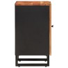 Armoire de salle de bain 38x33x58 cm bois massif d'acacia 
