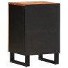 Armoire de salle de bain 38x33x58 cm bois massif d'acacia 