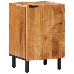 Meuble de salle de bain38x33,5x58 cm en bois solide d'acacia 