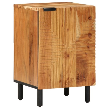 Meuble de salle de bain38x33,5x58 cm en bois solide d'acacia 