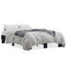 Cadre de lit sans matelas noir 135x190 cm 