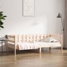 Lit de jour sans matelas 90x200 cm bois de pin massif 