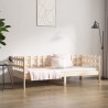 Lit de jour sans matelas 90x200 cm bois de pin massif 