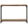 Table console 110x30x75 cm Bois solide de récupération 