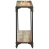 Table console 110x30x75 cm Bois solide de récupération 