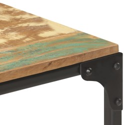 Table console 110x30x75 cm Bois solide de récupération 