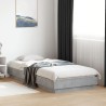 Cadre de lit sans matelas avec lumières LED 100x200 cm 
