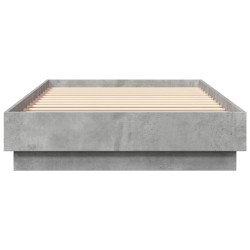 Cadre de lit sans matelas avec lumières LED 100x200 cm 