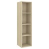 Ensemble de meubles TV 2 pcs Chêne sonoma Bois d'ingénierie 
