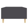 Table basse gris 103,5x60x35 cm bois d'ingénierie 