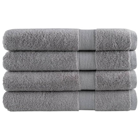 Serviettes de sauna de qualité supérieure SOLUND 4 pcs gris 
