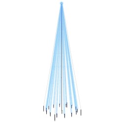 Sapin de Noël avec piquet 1134 LED Bleues 800 cm 