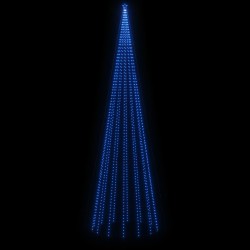 Sapin de Noël avec piquet 1134 LED Bleues 800 cm 
