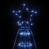 Sapin de Noël avec piquet 1134 LED Bleues 800 cm 