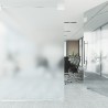 Films pour fenêtre 3 pcs statique dépoli gris transparent PVC 