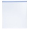 Films pour fenêtre 3 pcs statique dépoli gris transparent PVC 