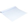 Films pour fenêtre 3 pcs statique dépoli gris transparent PVC 